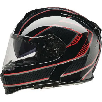 Z1R Warrant Full Face Helmet Amplify Black/Red